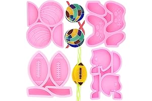 ZiXiang Baseball Volleyball Straw Topper Epoxy Resin Casting Mold Set