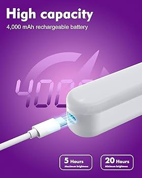 Bar Light Modern LED Magnetic Makeup Wall Lamp USB Rechargeable Portable Cabinet Light Sensor Switch Bathroom Vanity Lights Mirror Light