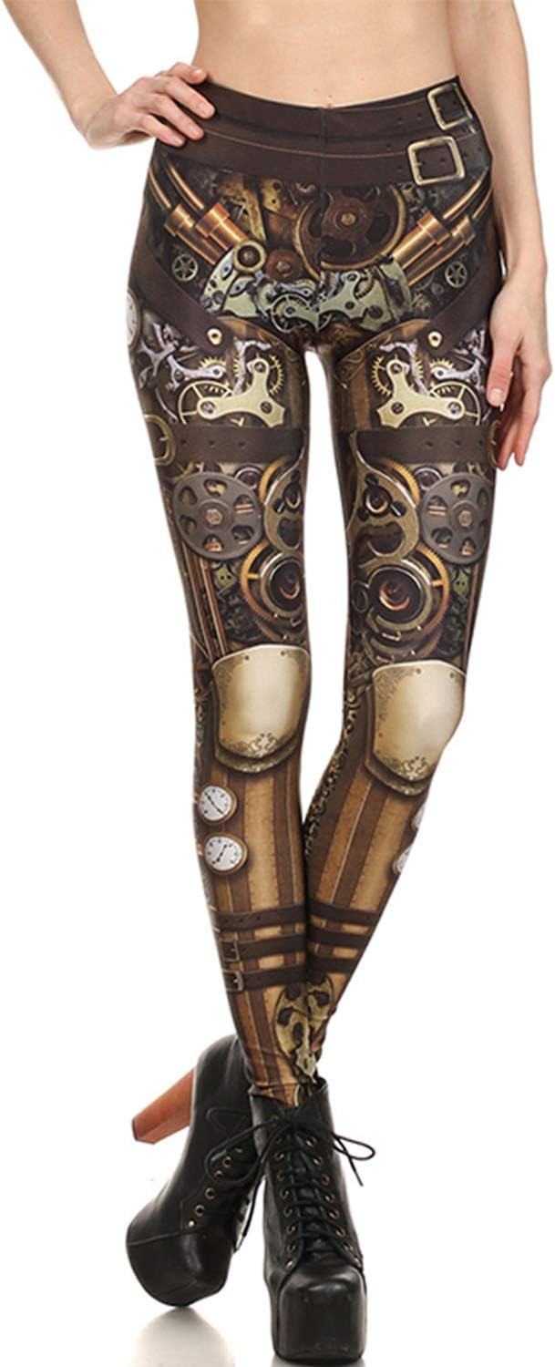 DawdyfuSexy Women Digital Print Galaxy Legging Running Yoga Pants