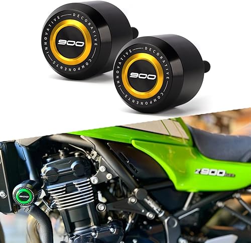 Modeer Compatible con Z900 Z900RS 2017-2023 (no para 2024) Marco de motocicleta anticolisión protección contra caídas deslizante Crash z900 z 900rs