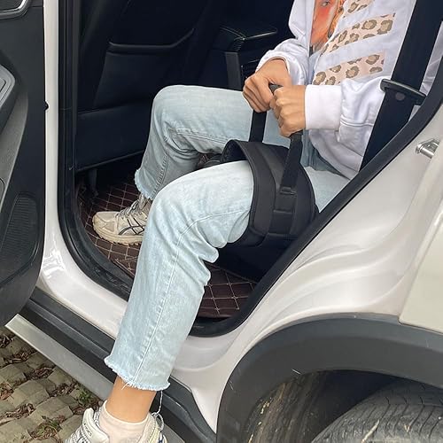 Miniatura 5 de Correa de levantamiento de muslos, correa de elevación de piernas, cinturón de asistencia, ayuda de transferencia de pies, lazo de elevación de