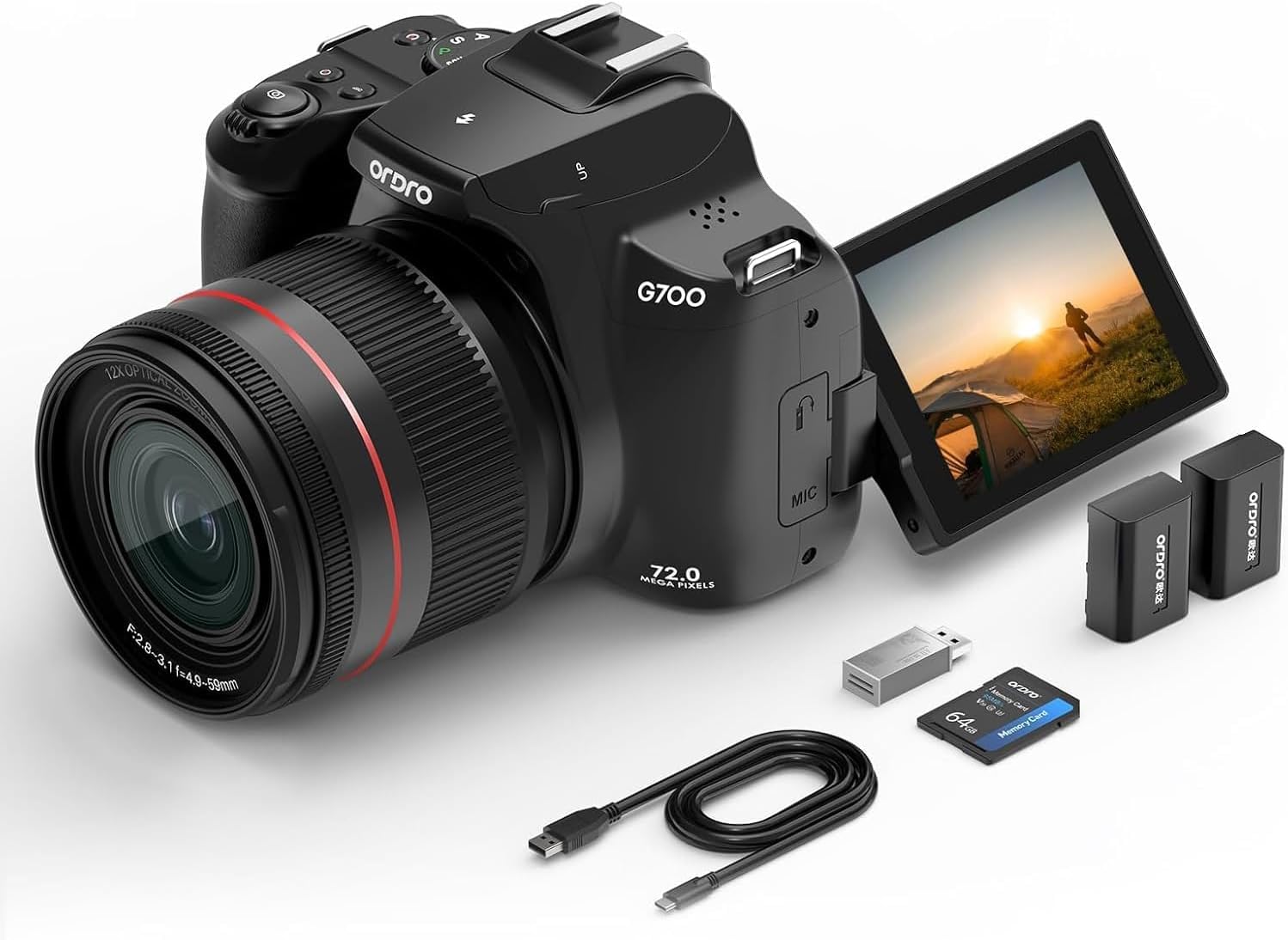 Amazon.com : 64MP Digital Camera with 3