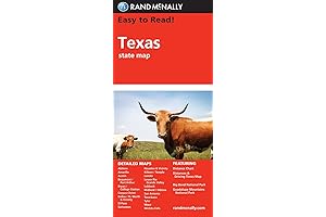 Texas State Travel Map: Conveniently Guide Your Lone Star Adventures