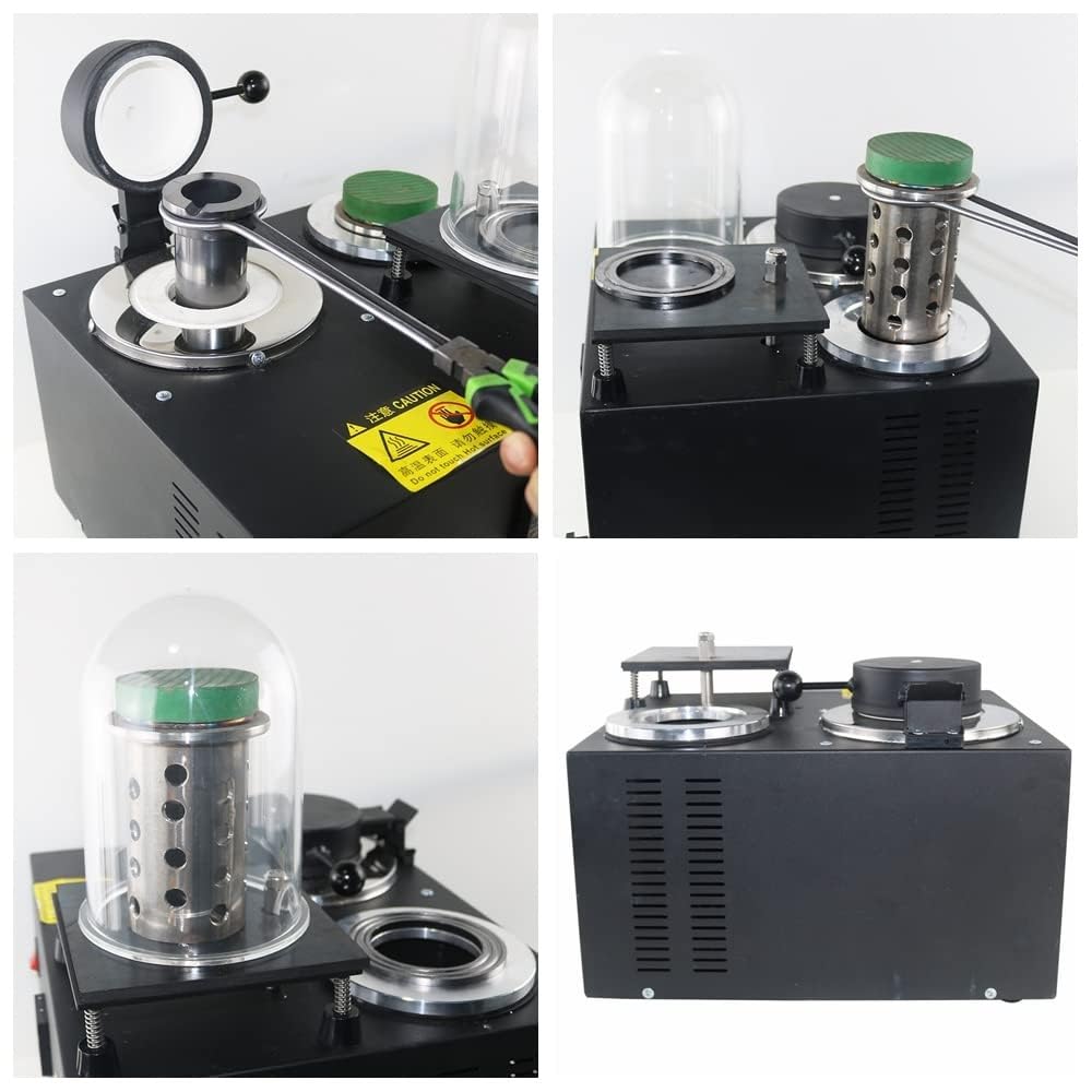 Horno de fusión eléctrico, herramienta de fundición de alta temperatura para refinar metales preciosos, crisol de grafito, ideal para tareas de fabricación de joyas