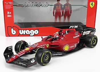 1/18 ブラーゴ フェラーリF1-75 ルクレール Amazon | ブラゴ フェラーリ F1-75 スクーデリア ミニカー 1/18