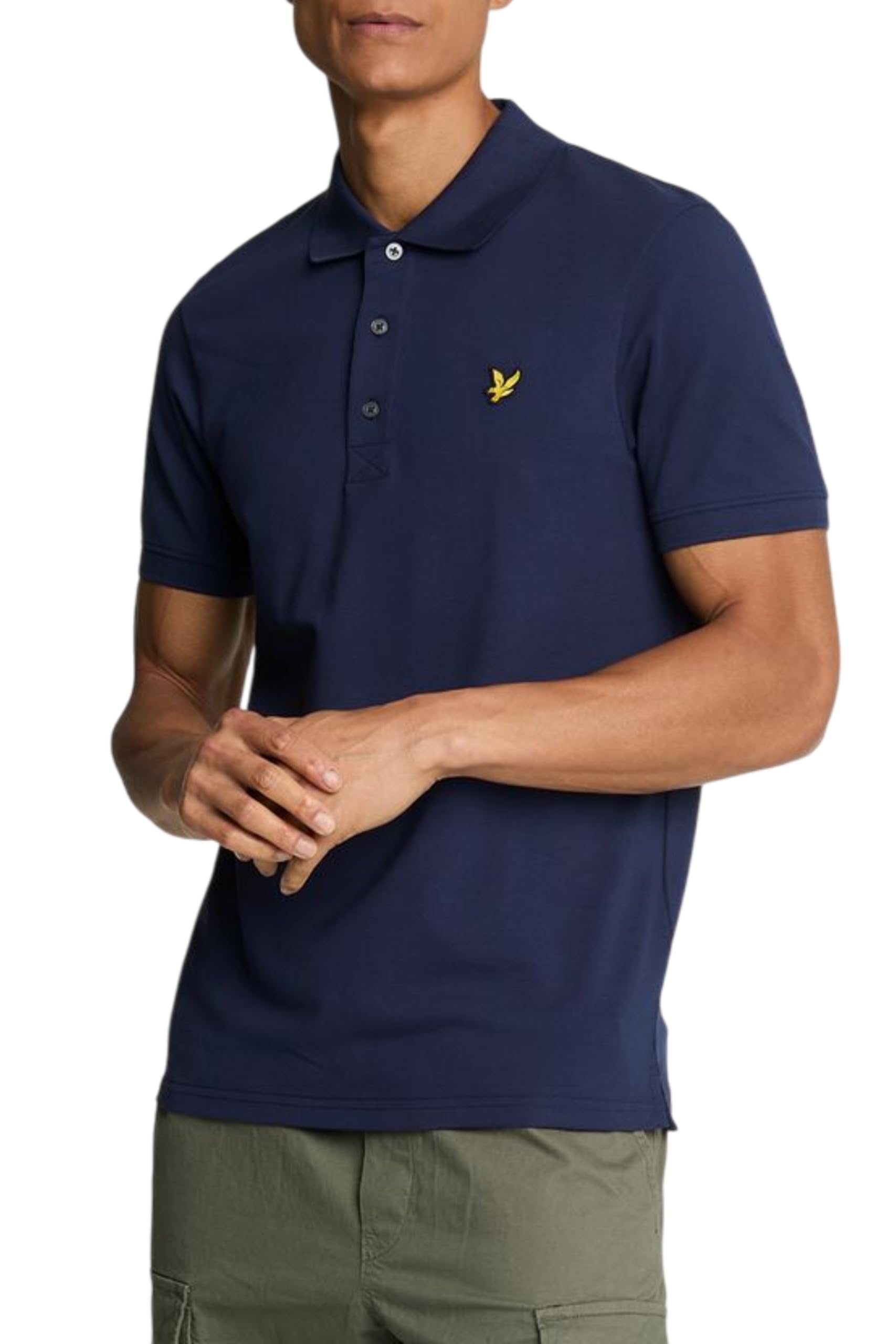 Lyle & Scott Classic Polo Shirt - Navy - Mens - Size XL45 - 97% Cotton 3% Elastane