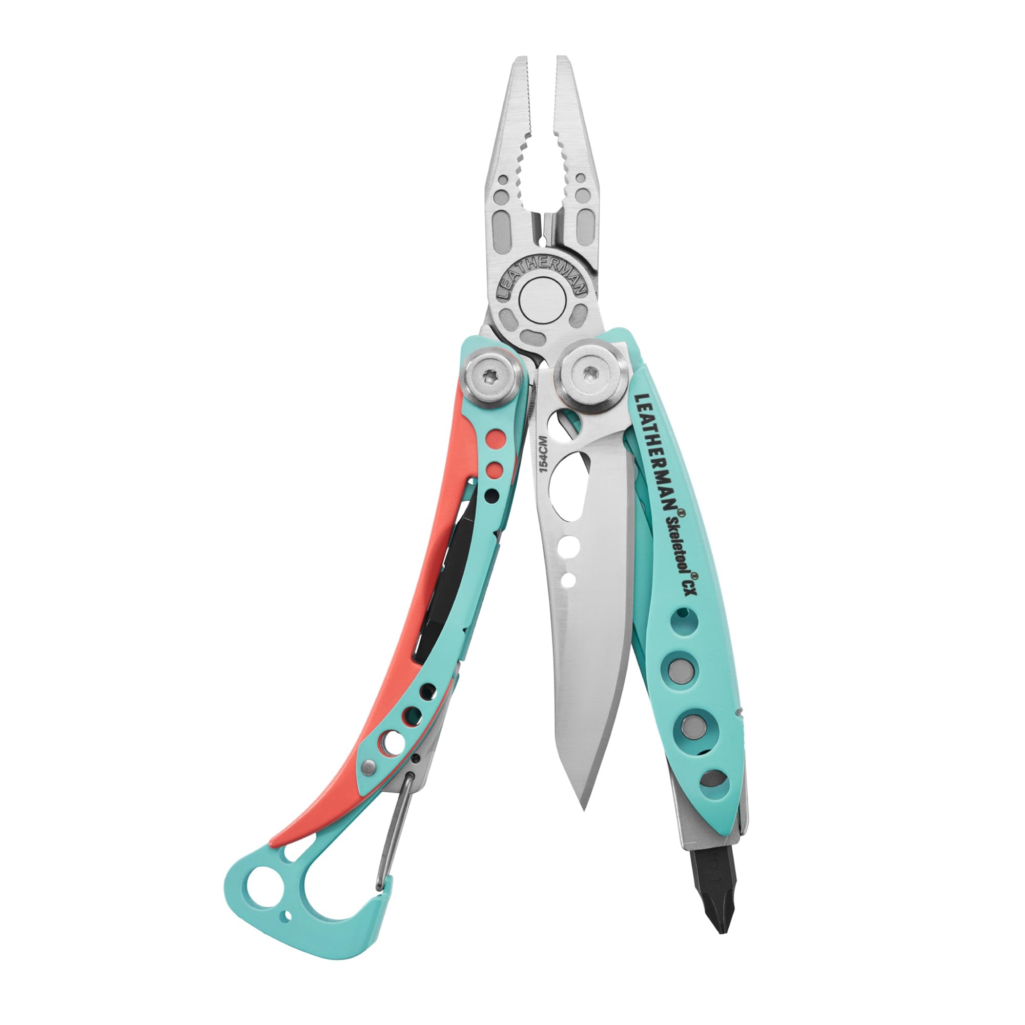 LEATHERMANSkeletool CX - 7-in-1 Camping & Survival Multi-Tool, Stainless Steel, Made in USA, Paradise