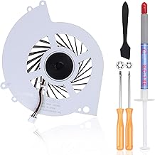 ARLBA New PS4 Cooling Fan Internal Cooler KSB0912HE CK2M Replacement for Sony Playstation 4 Games Console CUH-1200 CUH-1215A CUH-1215B CUH-12XX CUH-1200AB01 CUH-1200AB02 500G W/Thermal Paste tools kit