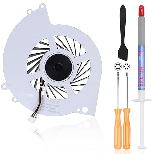 ARLBA New PS4 Cooling Fan Internal Cooler KSB0912HE CK2M Replacement for Sony Playstation 4 Games Console CUH-1200 CUH-1215A CUH-1215B CUH-12XX