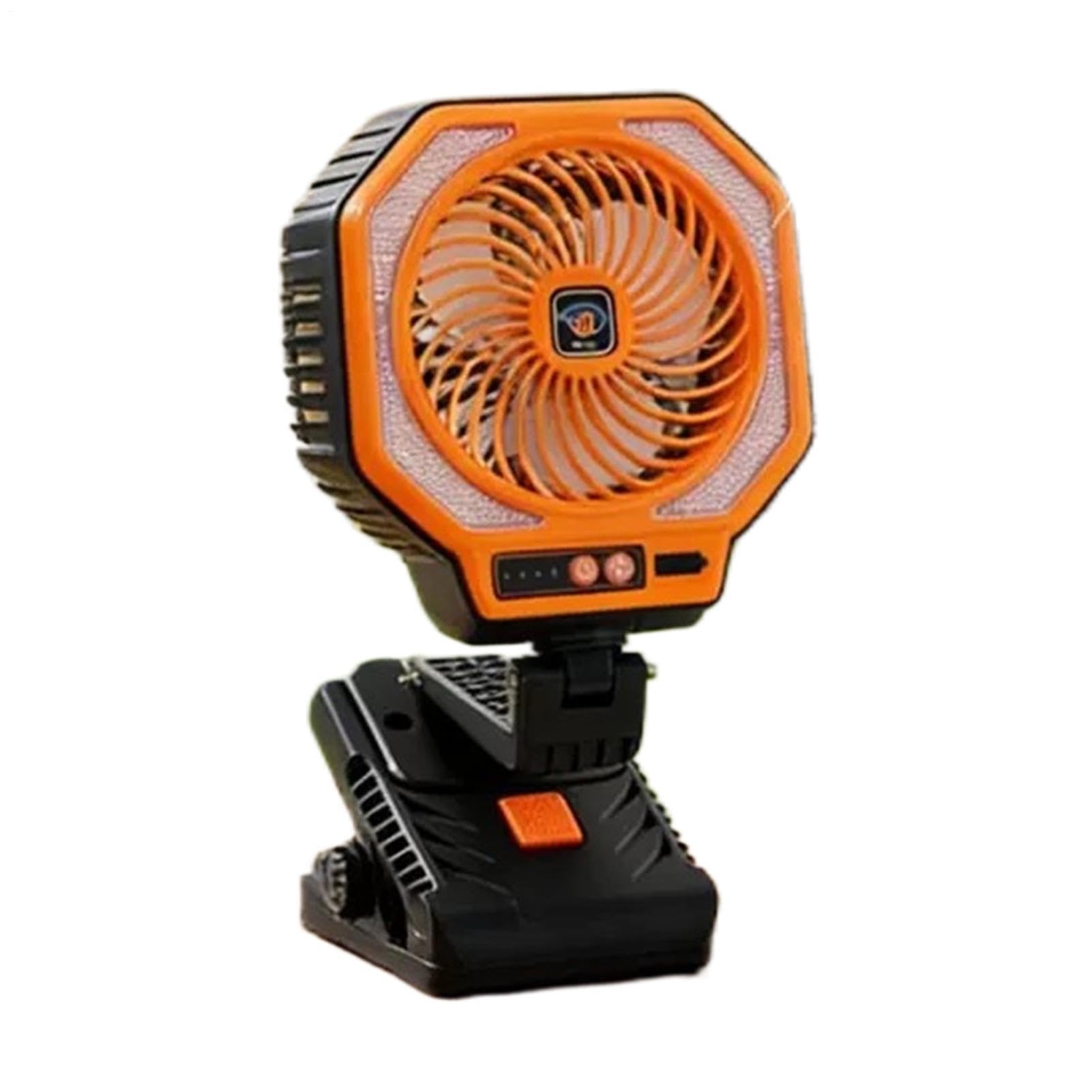 Ventilatore da campeggio portatile Dispositivo di flusso d'aria silenzioso a 3 velocità