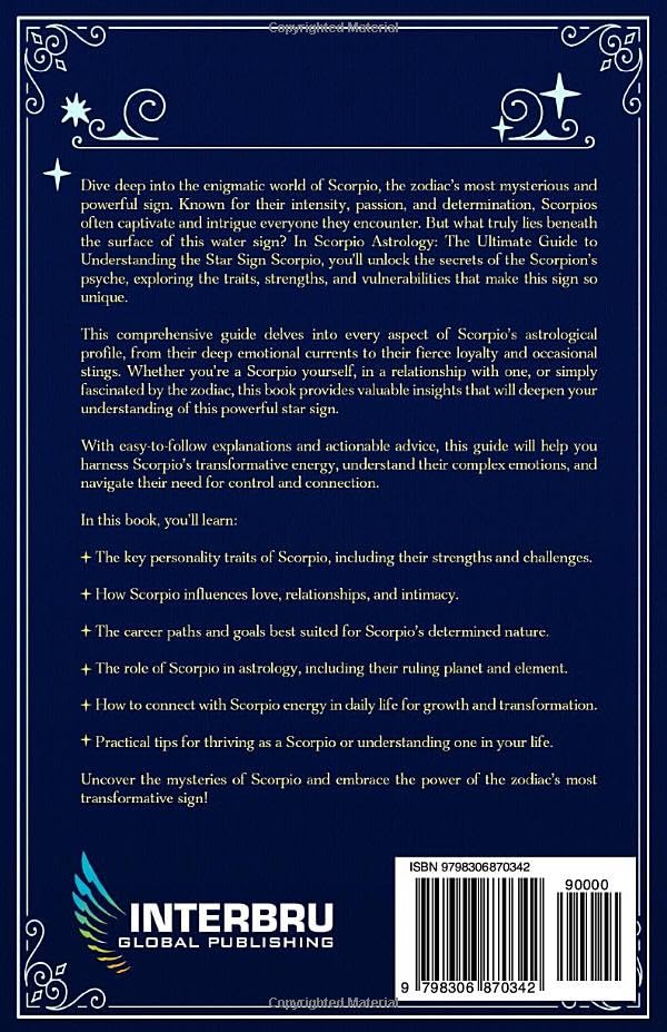 SCORPIO ASTROLOGY: The Ultimate Guide to Understanding the Star Sign Scorpio (The Zodiac Chronicles) - Image 2