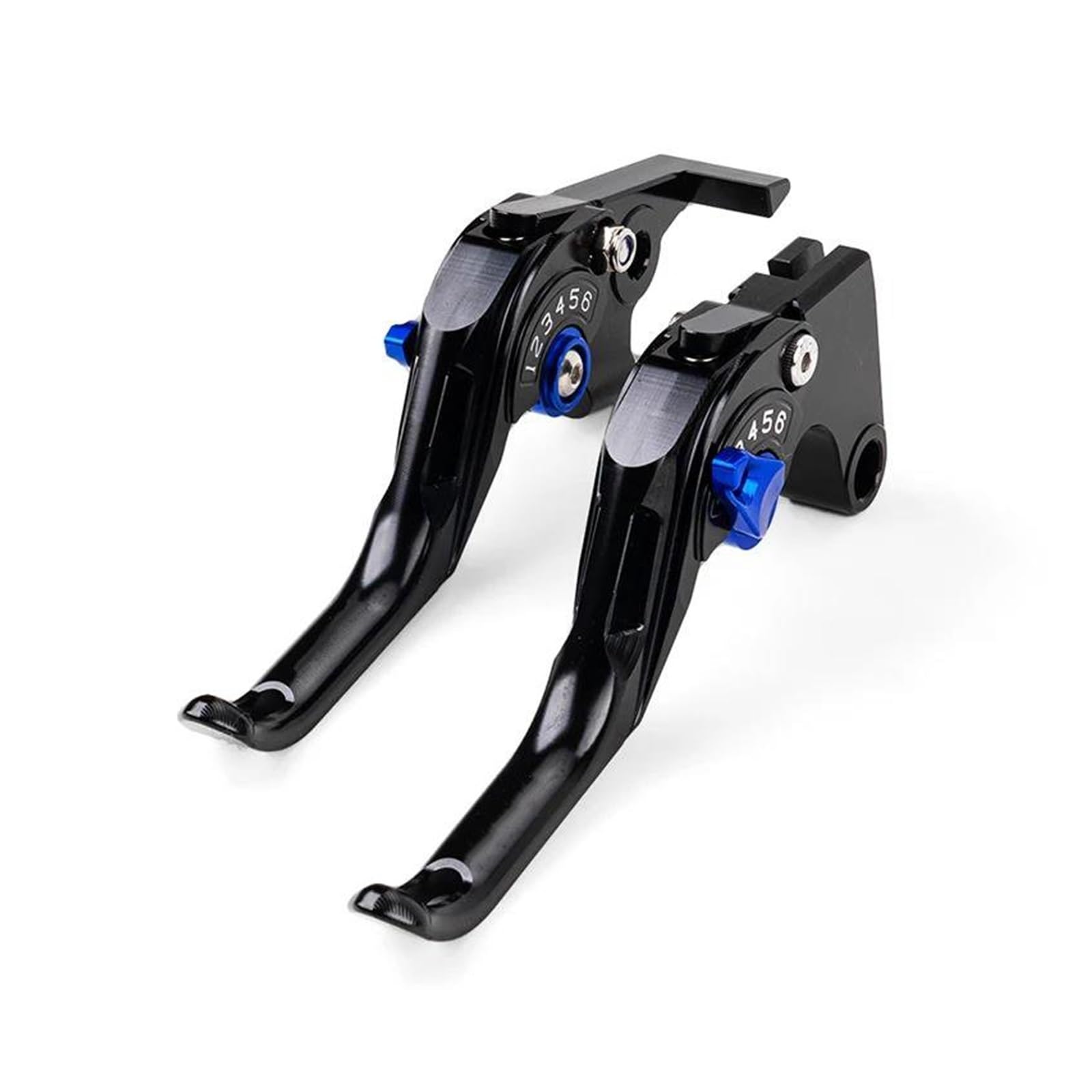 Usqbuzhhk Short-Blue Brake Clutch Lever Motorcycle Handle Brake Lever Clutch Levers For Voge 900Dsx Ds900 Dsx900 Ds900x Dsx 900 2025 2026 Adjustable(Short-Blue)