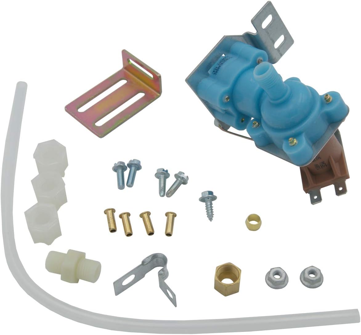 Supplying Demand 4318047 116305 Refrigerator Single Coil Water Inlet Valve Replacement Kit Model Specific Not Universal Blue