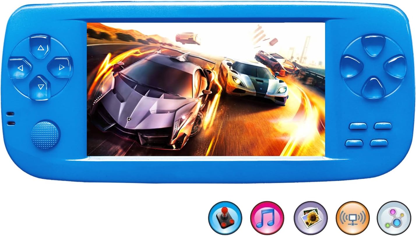 KIII Handheld Game Console, Retro Game Console 3 Inch HD Screen 3000 Classic Game