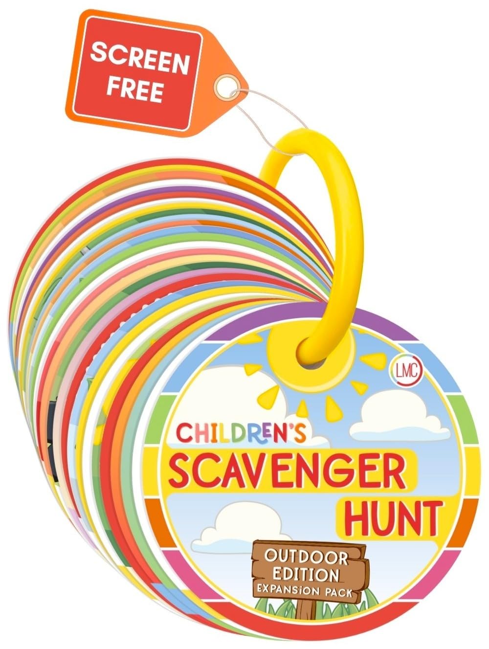 Children's Scavenger Hunt: Outdoor Edition | Toddler Activities | Games for 2, 3 Year Old's & Up | Kids Educational Scavenger Hunt Cards (Expanded Version)