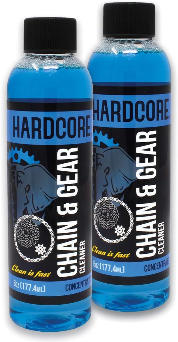 HARDCORE Chain & Gear Cleaner Concentrate, Refill (2 Pack)