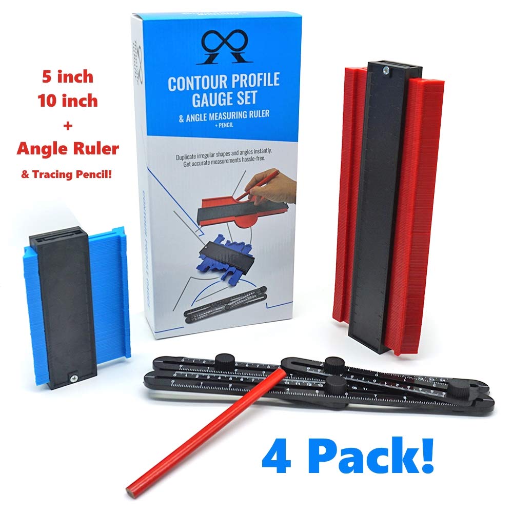 Buy Contour Gauge Duplicator (10 Inch, 5 Inch) and Multi Angle