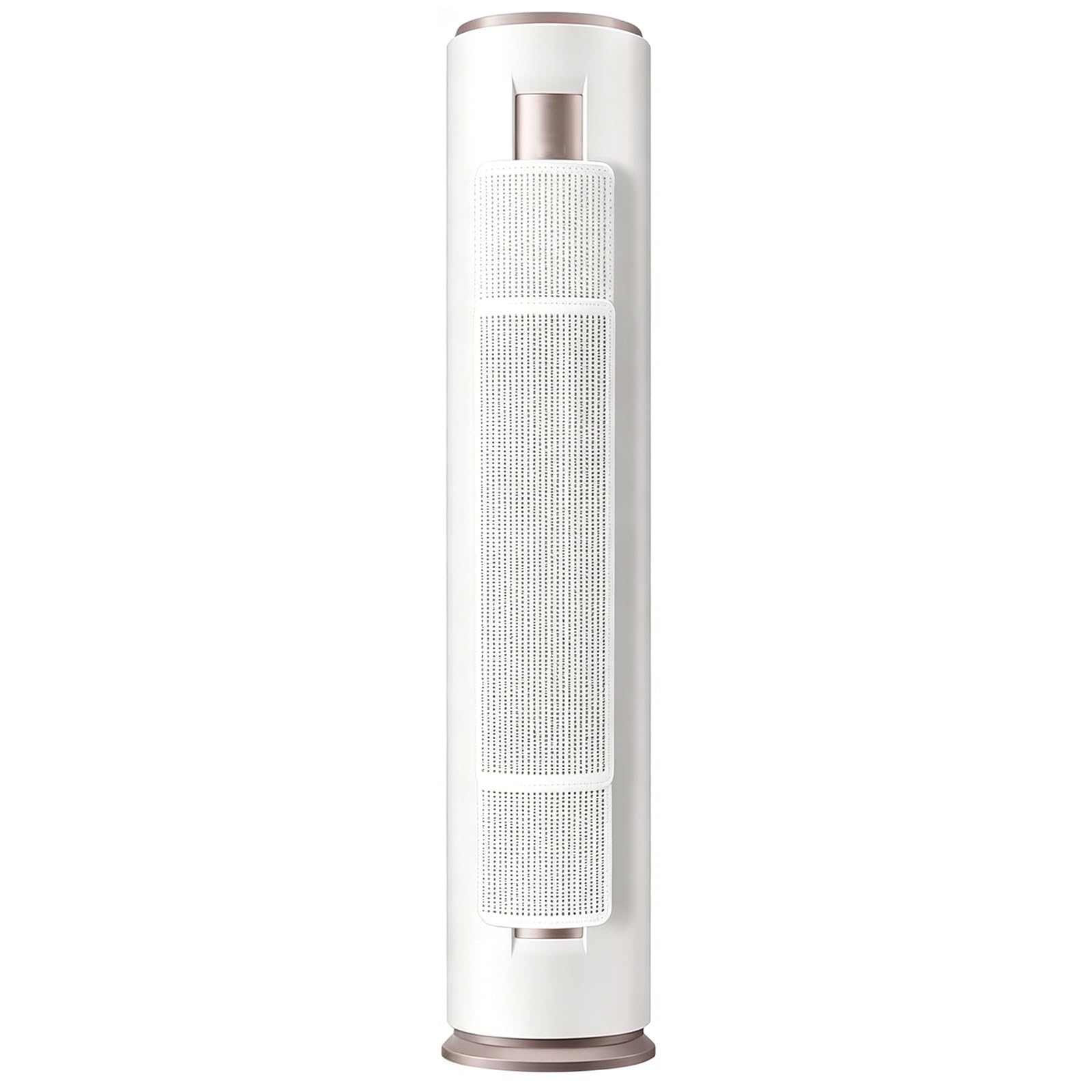 Deflettore Climatizzatore Colonna, PP+ABS 60-98cm, Guida Aria 180° | Copertura Bocchetta AC Estensibile, Pannello Composito Con Portata 15kg, per Unità Verticali a Pavimento