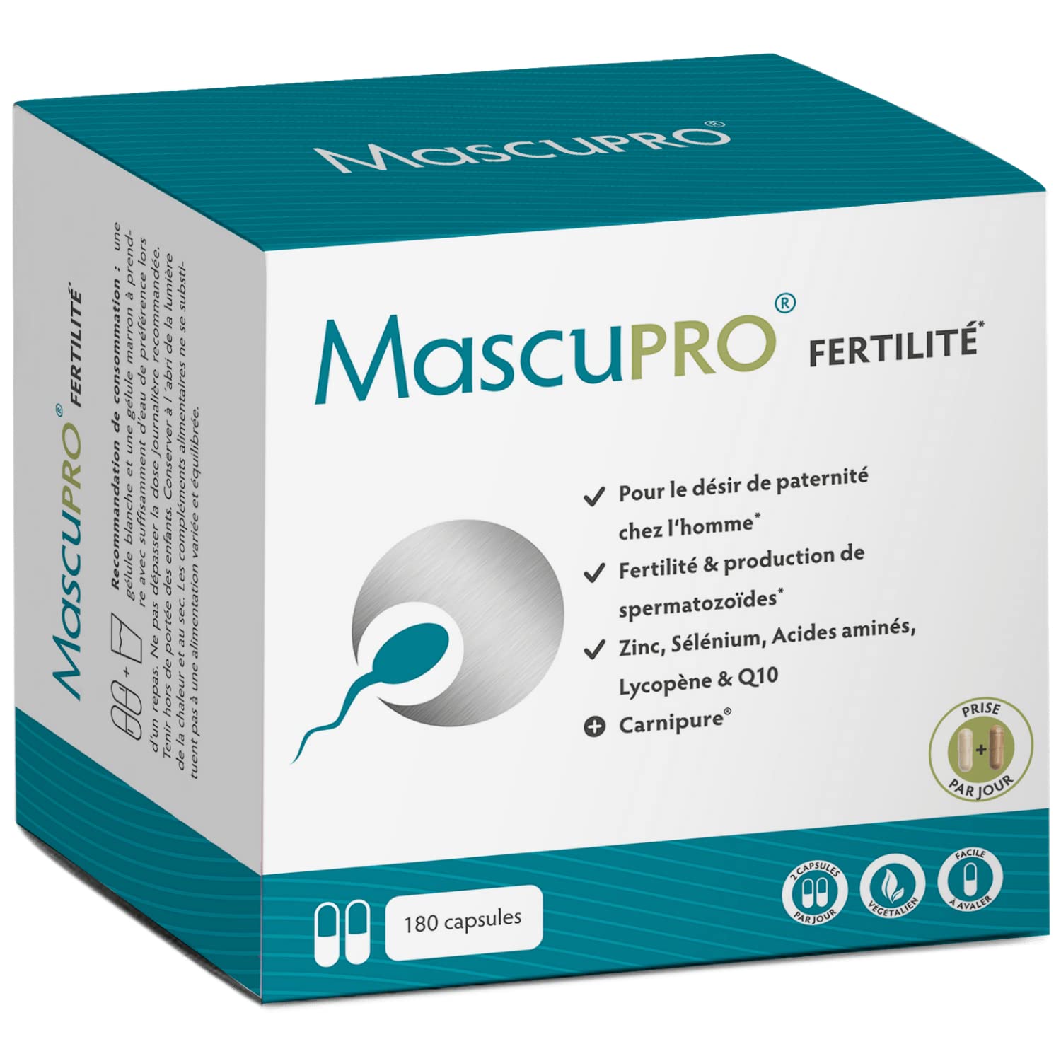 l carnitine plus et fertilit masculine Complexe Complment ddi la fertilit masculine MascuPRO Fertilit homme - fertilit