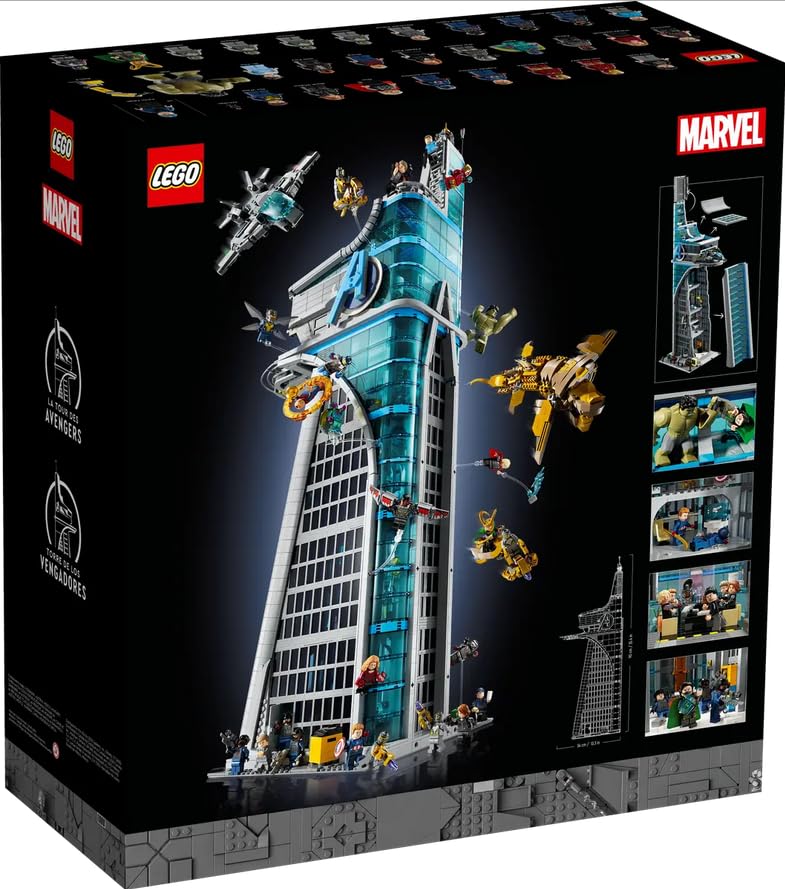 LEGO Marvel Avenger Tower Building Set 5201 Pieces - 76269