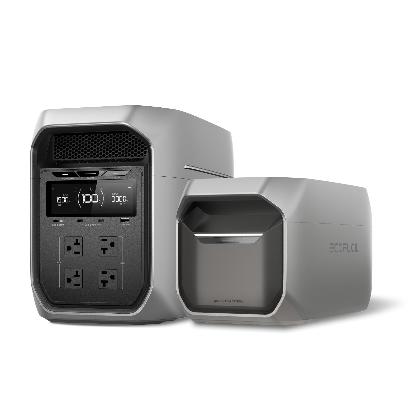 Amazon.co.jp: EcoFlow ポータブル電源 DELTA 3 Max Plus + 専用