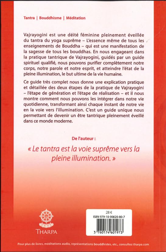 Le nouveau Guide du Pays des Dakinis: La pratique du tantra du yoga suprême de Bouddha Vajrayogini