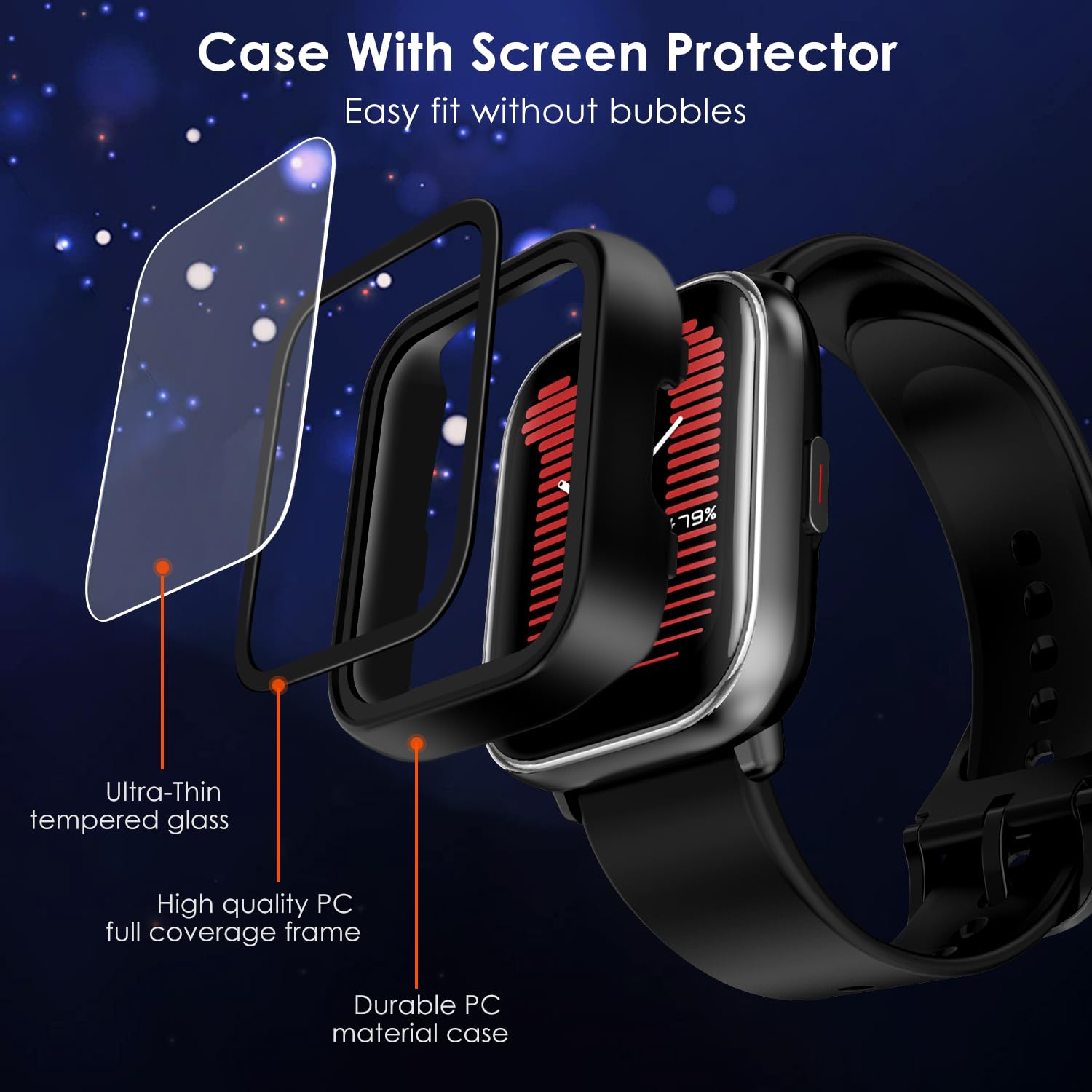 Active Funda Protectora IVoler Para Piezas (2 Transparentes