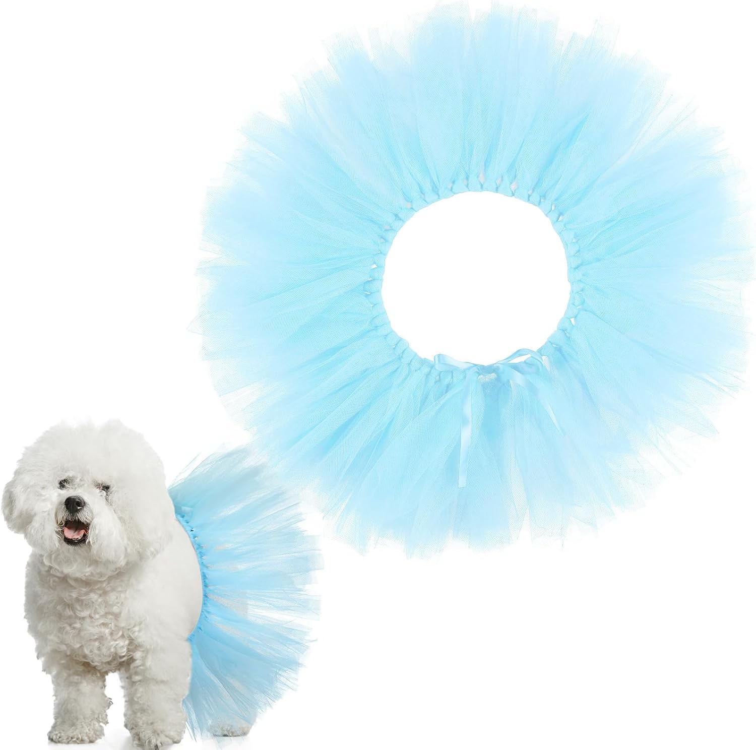 Locmeo Dog Tutu Tulle Tutu for Dogs Small Large Medium Dog