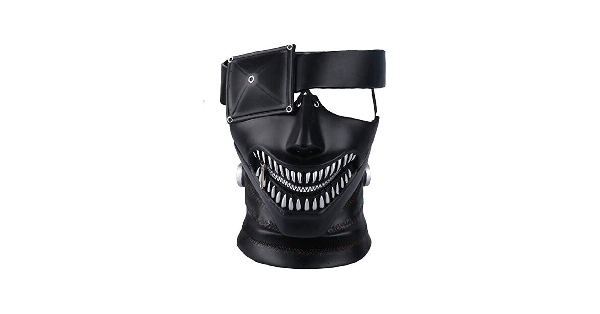 Amazon.com: vickkt Tokyo Ghoul Mask Kaneki Ken Leather