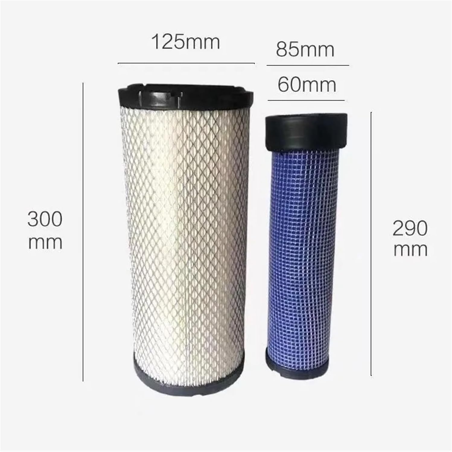 Forklift PU1330 Double Core Compatible with Hangfork Hangcha Heli Lonking TaiLifu Forklift Air Filter