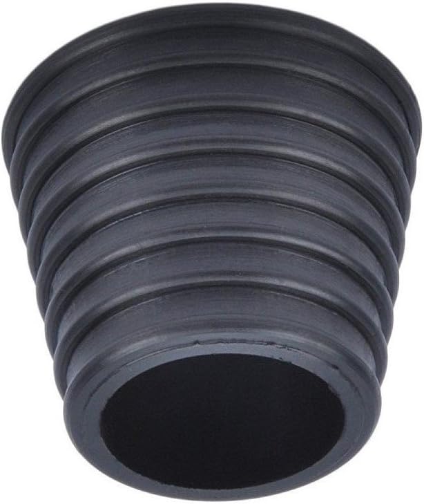 Do4U Umbrella Cone Umbrella Wedge Parasol Base Stand Patio Table Hole Ring Plug (Carbon Black)