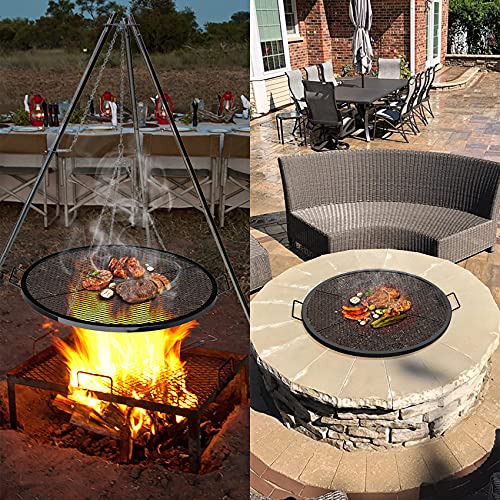 Stanbroil X-Marks Fire Pit Grill Grate, 24" Campfire Grill Cooking Grate by Stanbroil - Used condition - Image 5