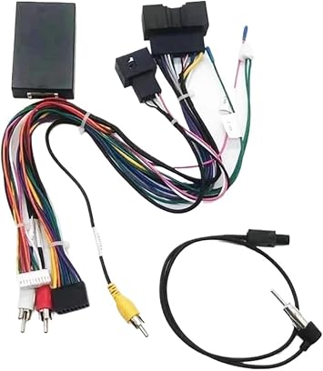 Center Console Sticker Car Radio Frame for Mazda BT50 BT-50 2012-2017Power Cord Canbus