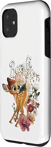 Miniatura 2 de Funda con logotipo de retrato floral de Disney Bambi para iPhone 11