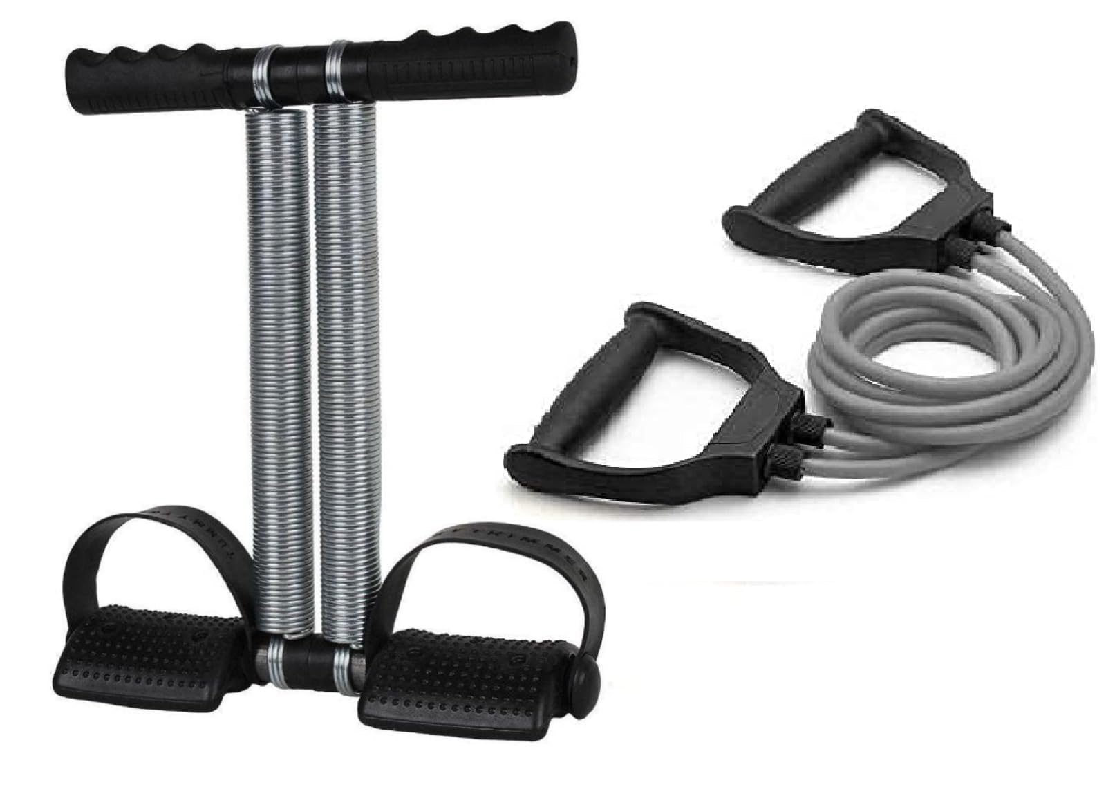 Shopeleven Waist Trimmer & Resistance Band Combo – Total Body Home Gym for Men & Women-image-17