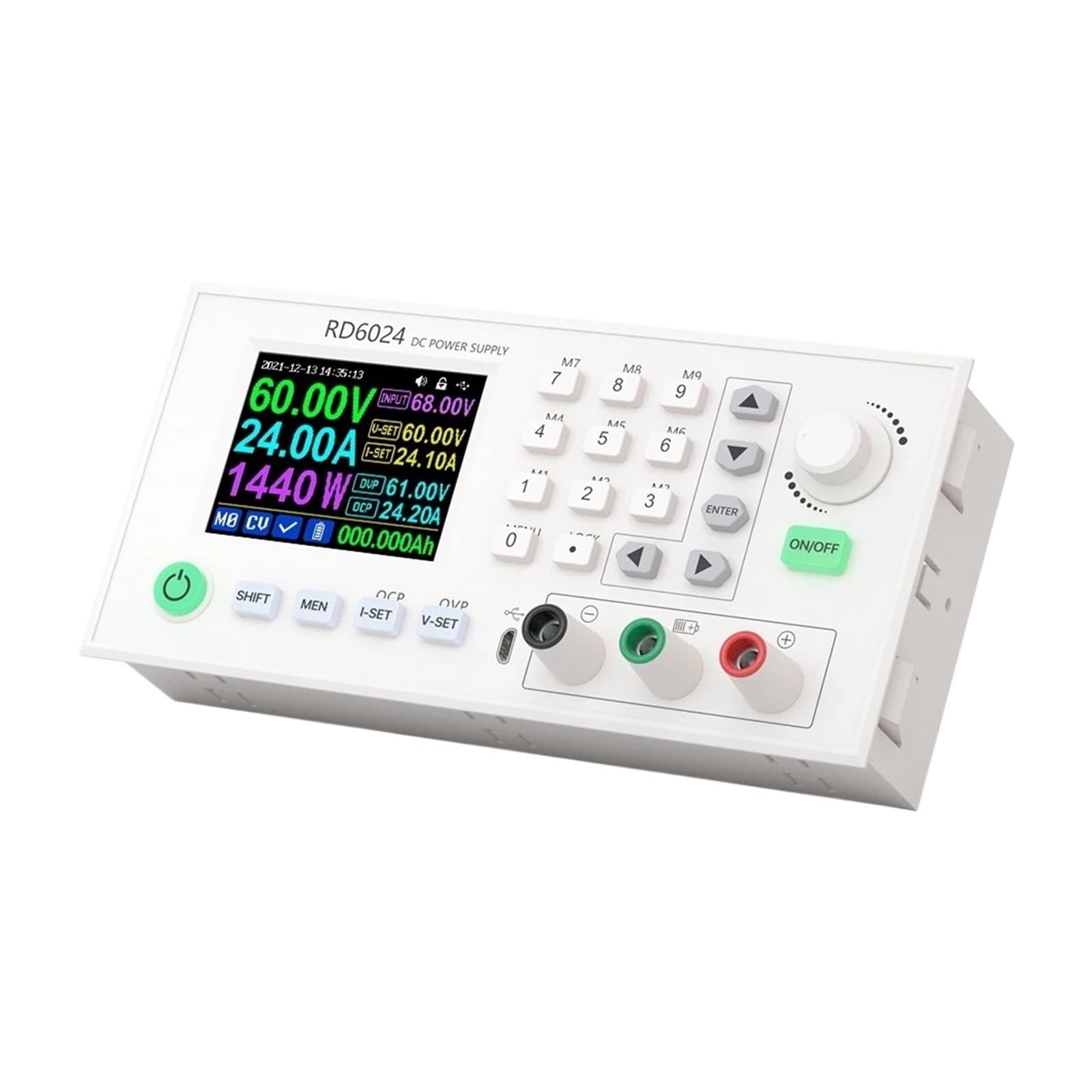 SWEWDSQG RD6024 60V 24A DC DC Adjustable Voltage Power Supply Converter Battery Charging1200W 1500W(RD6024W)