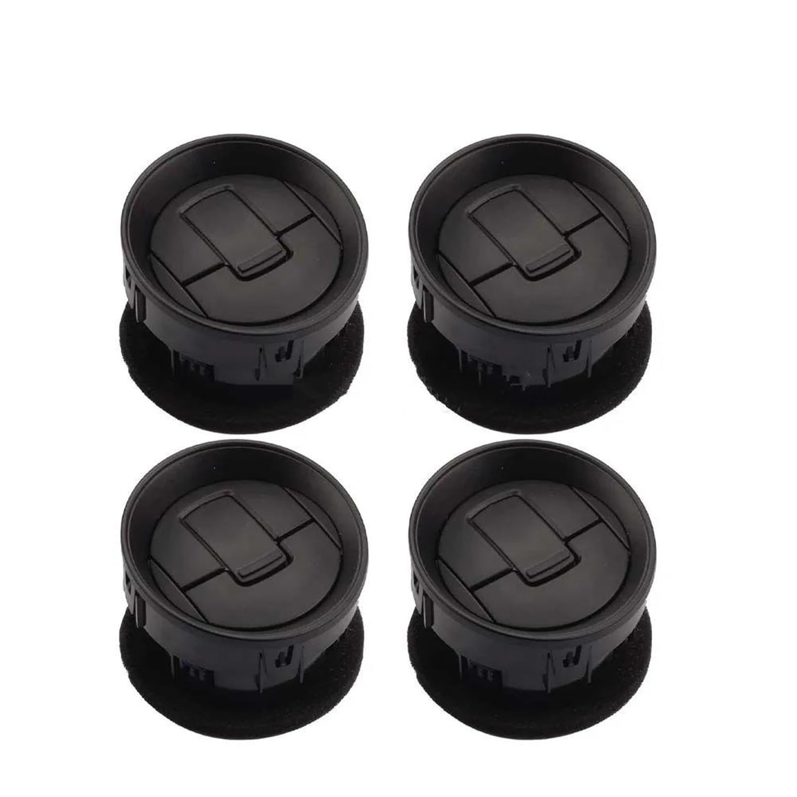 Zxctqqs One Color Air Conditioning Vent For F150 2009-2014 Dashboard Ac Heater Air Vent Outlet Grille Cover Duct 9L3z19893aa(4 Pcs)
