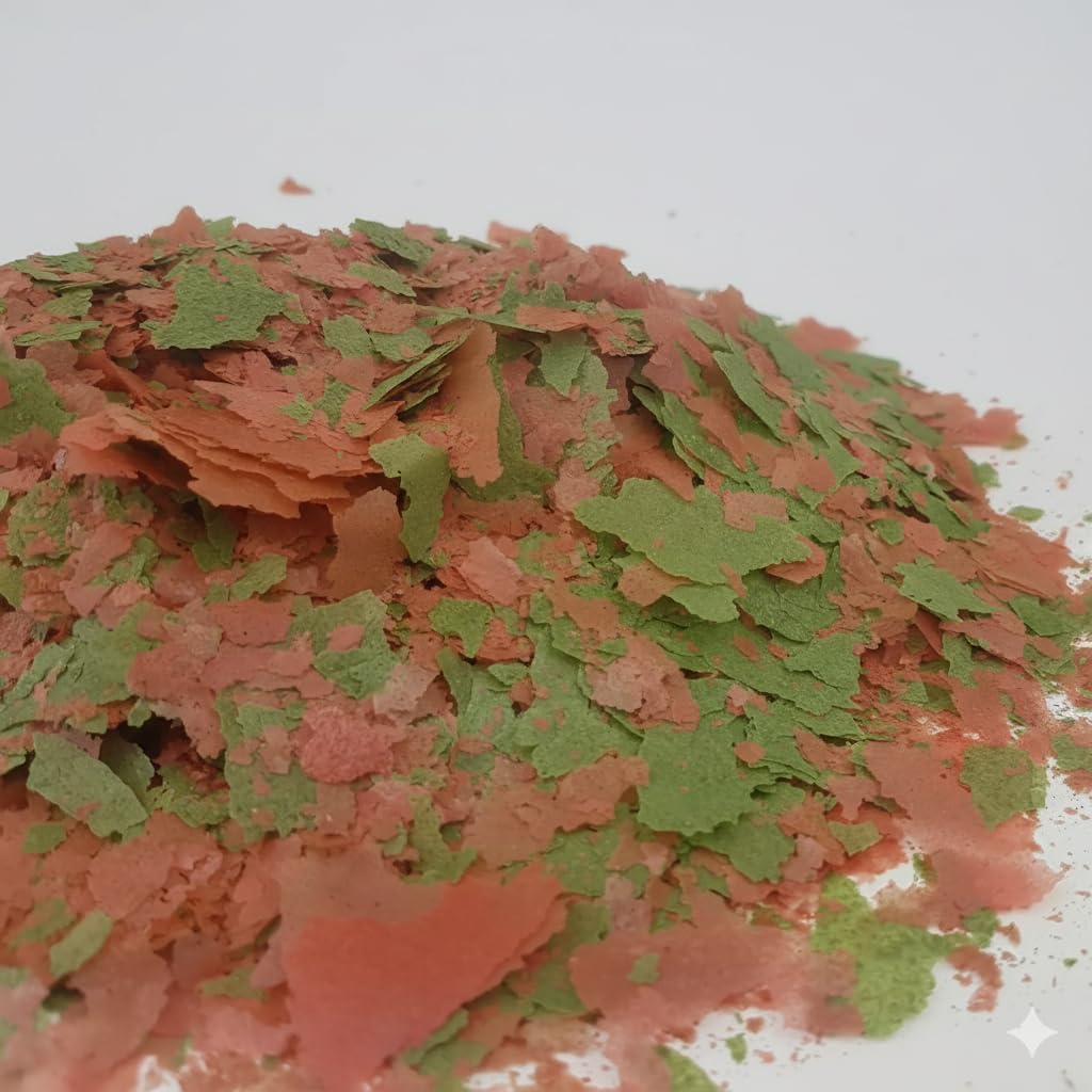 Marine Flakes - Fish Food Protein Growth Health Vitamin Aquarium Coral Reef Bulk (100g)