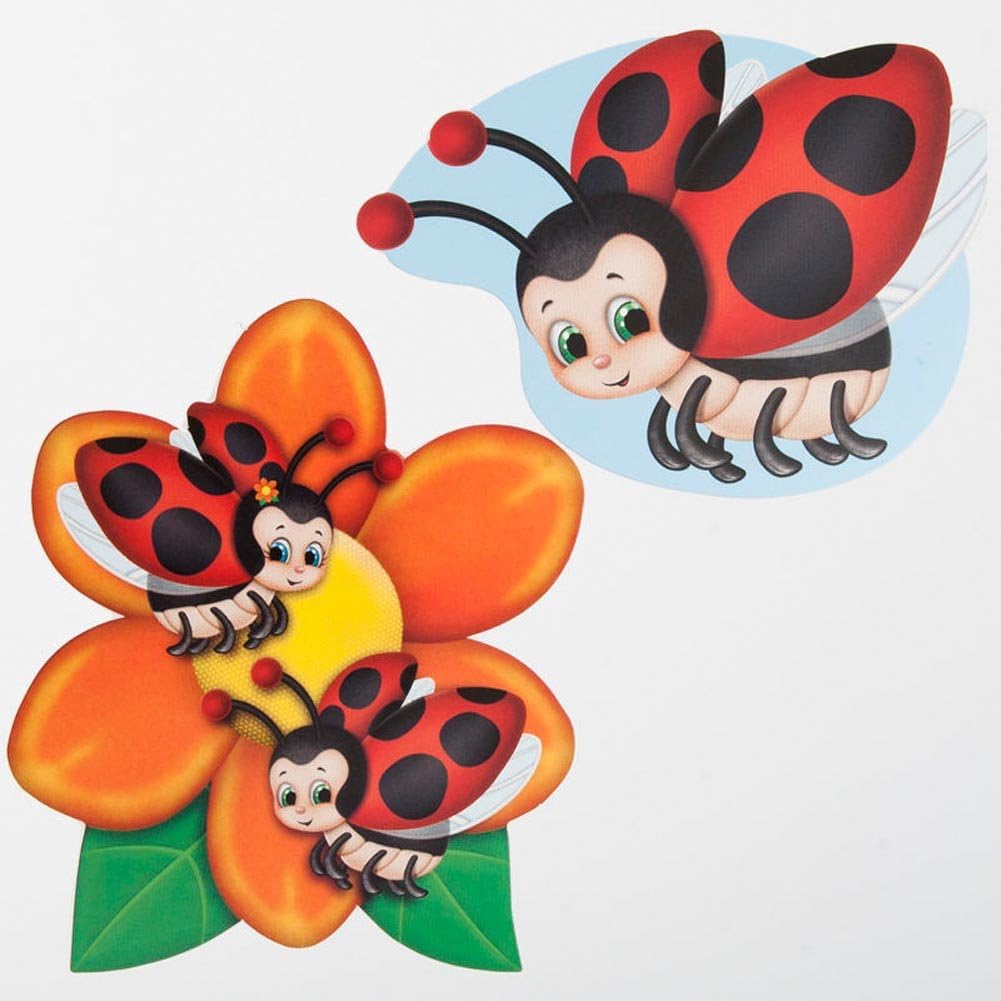 Ladybug Cutouts (2/Pkg)