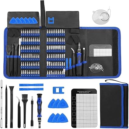 Amazon 精密ドライバーセット 143 In 1 1種ビット 磁気ドライバー 特殊ドライバーセット ネジ回し Artzr 多機能ツールキット Iphone Switch Diy 修理ツール 工具 滑り止めハンドル ドライバーセット