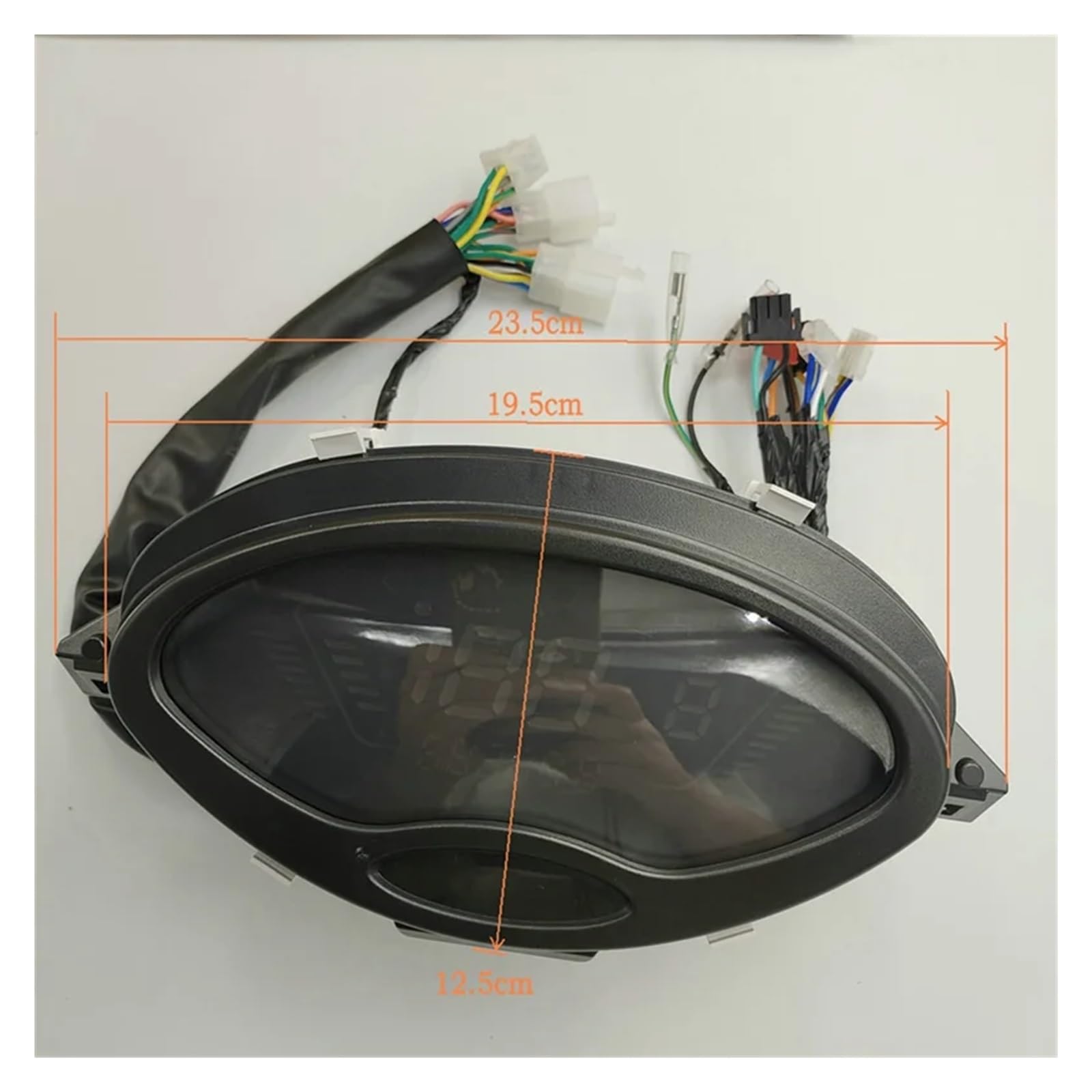 Compteur De Vitesse Moto Noir pour Ho&NDA Charisma 125X Wave125s Innovation 125 Nova JL125 Accessoires Moto Tachymètre