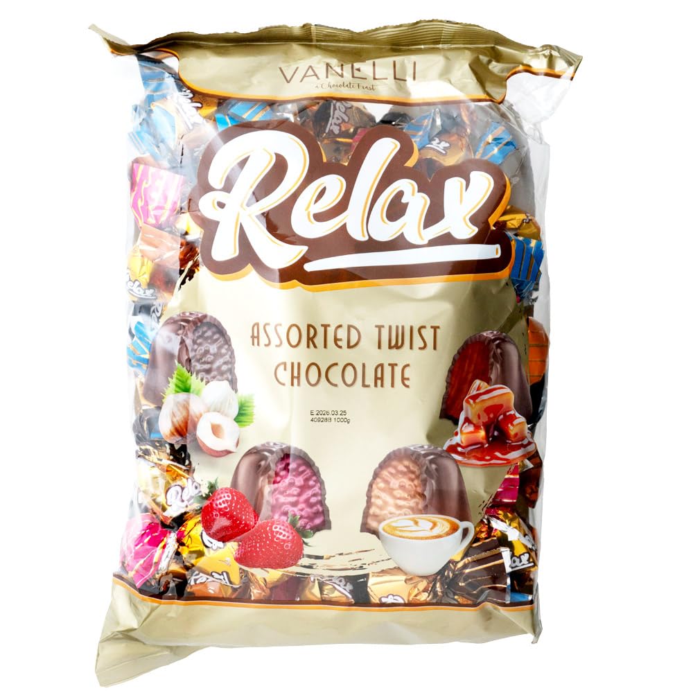 2種セット フレーバーズ ストロベリーツイスト ＆ チョコレートツイスト Amazon | VANELLI リラックス アソート ツイスト チョコレート 1kg