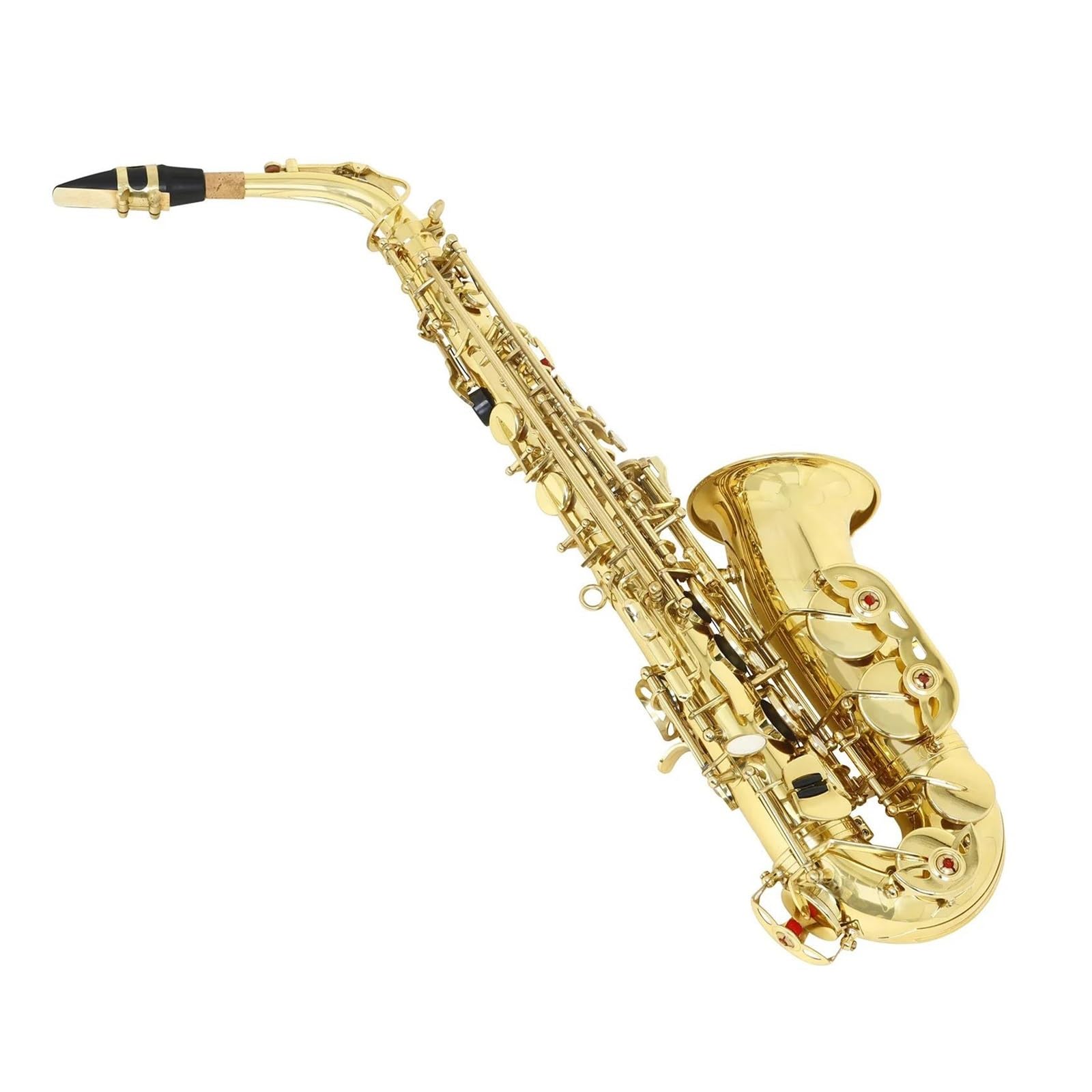 Eb Saxophon Messing Alt Set Professionelles Holzblasinstrument Mit Zubehör Für Anfänger Standard-Saxophon
