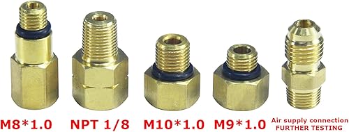 Miniatura 6 de Herramienta de prueba de amortiguador de aire automotriz general Probador de fugas de suspensión de aire Amortiguador de choque de aire para