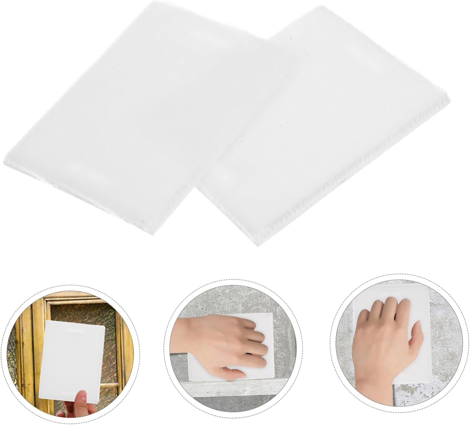 Angoily 8pcs Paint Edger Pad Refills for Seamless Edge Painting Tool Compatible Paint Edgers Material for for Home and Projects