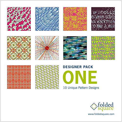 Origami Paper Gift Set | 200 Sheets, 6” Square | Designer Patterns Complete Collection #TOP4