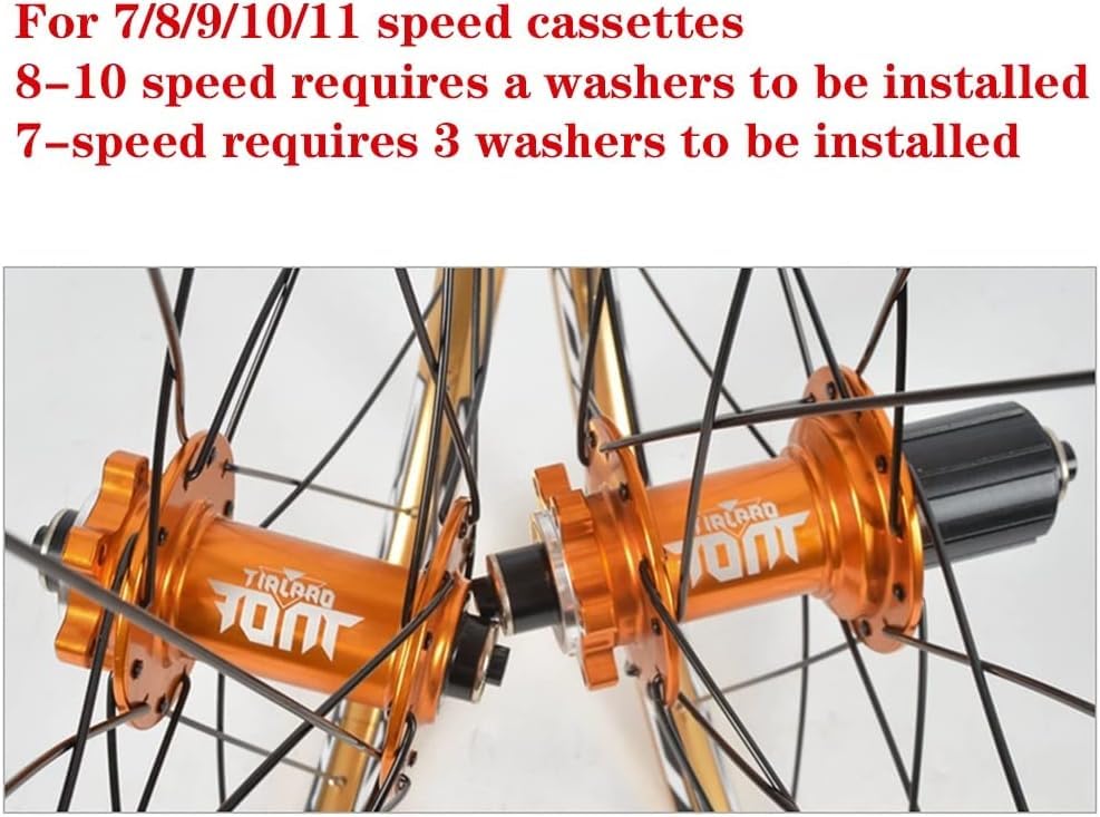 Set Ruote 16 Pollici Per Bici Pieghevole - 7 Velocità, Freno A Disco, Straight Pull