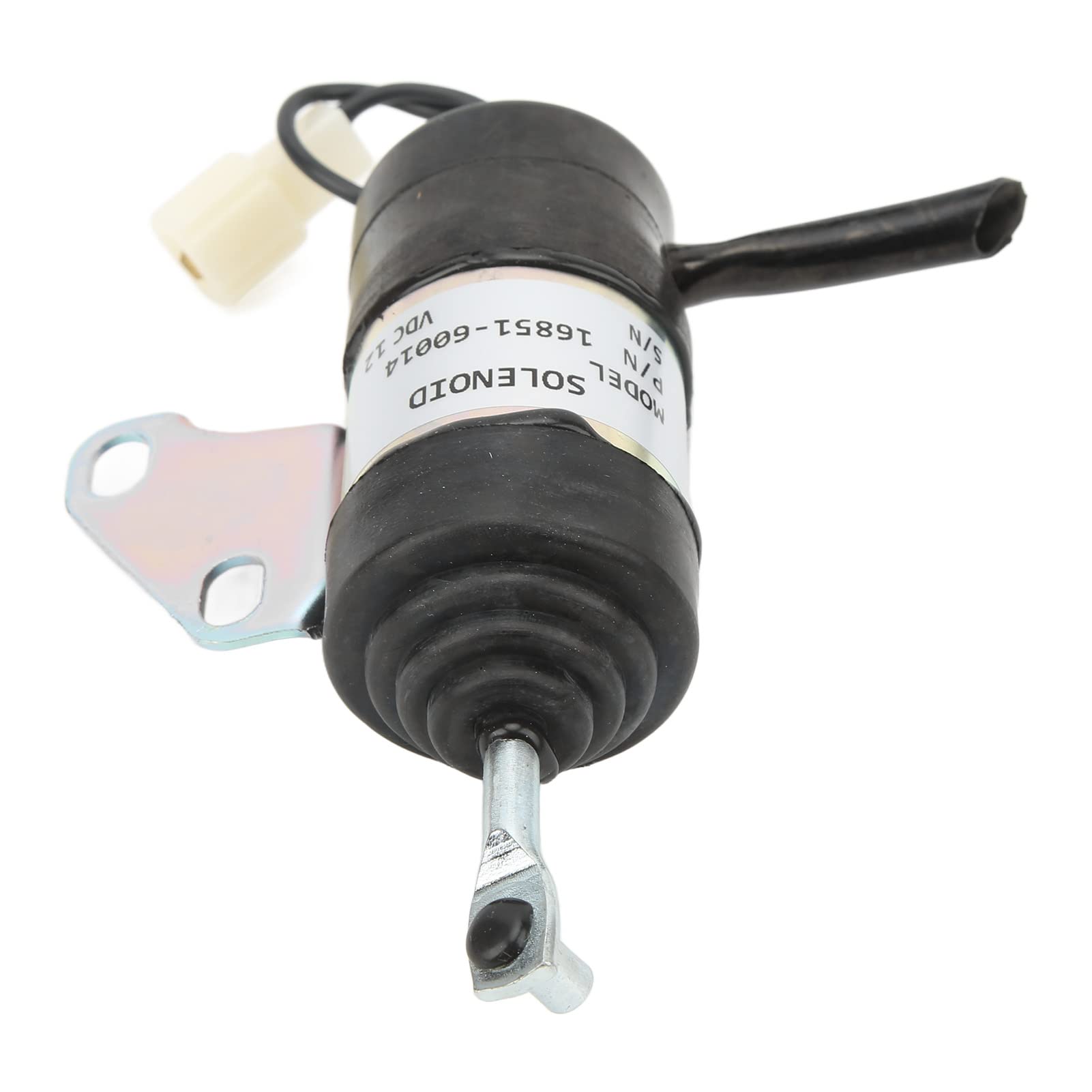 Akozon Solenoide di Spegnimento Carburante, Taglio di Arresto 12VDC in Lega di Alluminio di Alta qualità per Kubota RTV900T RTV900R B7410D BX1500D