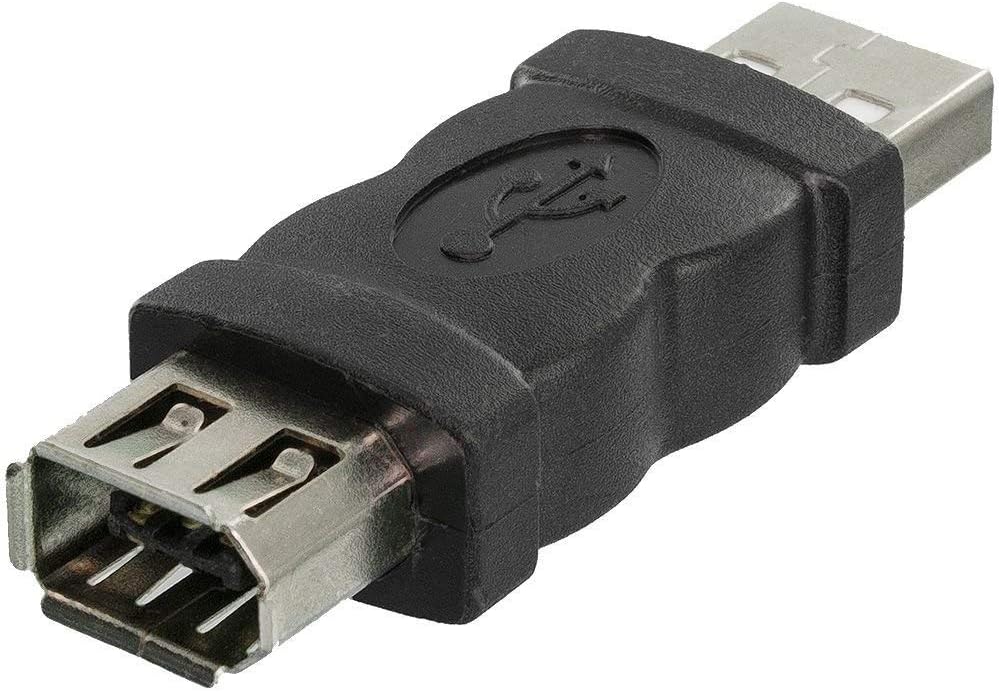 Firewire IEEE 1394 6 Pin Female to USB Male Adaptor Convertor