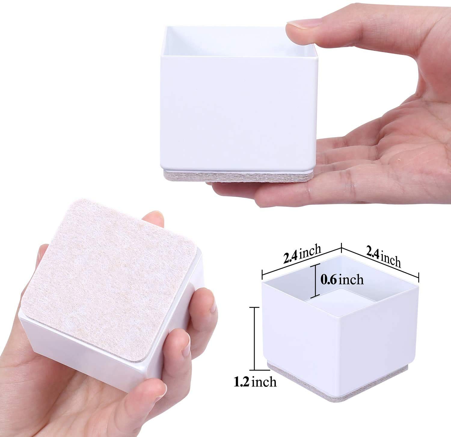 Buy Ezprotekt Bed Risers Heavy Duty Furniture Risers for Sofa Table